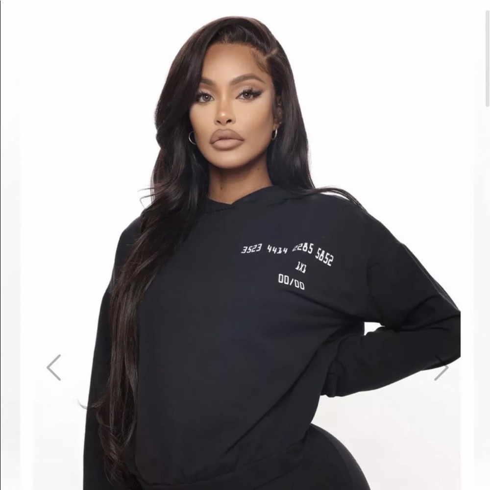 FASHION NOVA HOODIE PANT SET